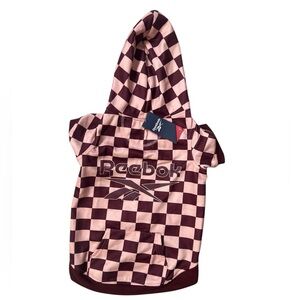 NWT Reebok Dog Tee Shirt with Hoodie